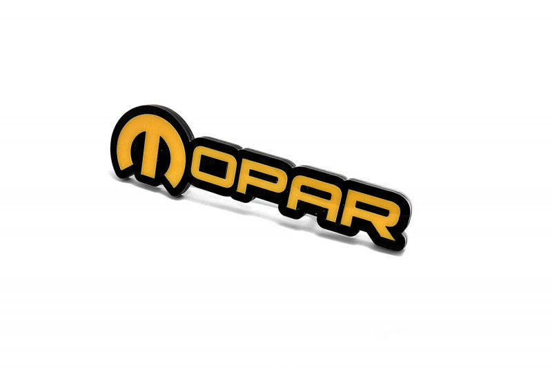 JEEP Radiator grille emblem with Mopar logo (type 2) - decoinfabric