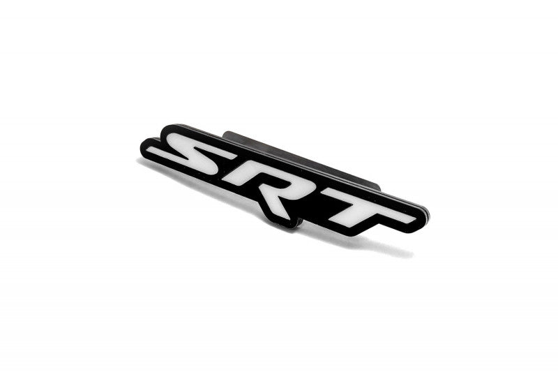 Jeep Emblem & Badges set with SRT logo Jeep emblems decoinfabric BLACK WHITE