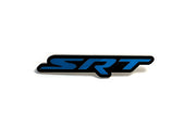 JEEP Radiator grille emblem with SRT logo Jeep emblems decoinfabric BLACK BLUE