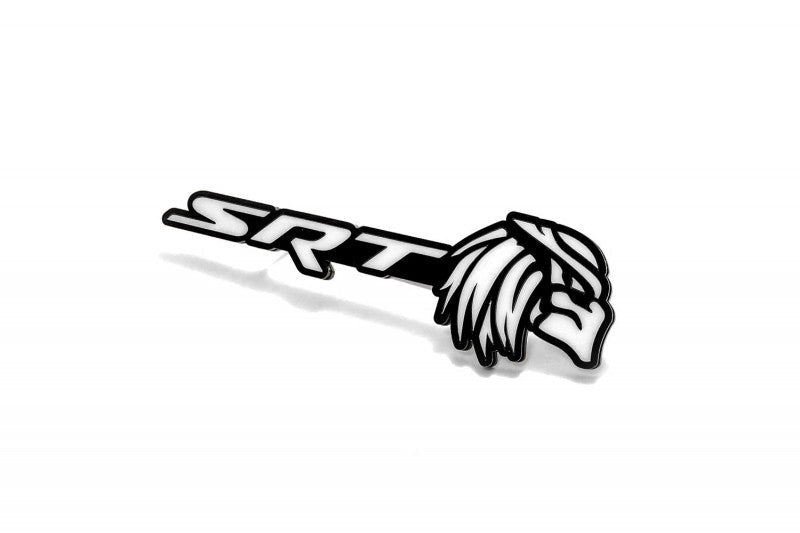 JEEP Radiator grille emblem with SRT Predator logo - decoinfabric