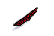 JEEP Radiator grille emblem with TrackHawk logo (type 2) Jeep emblems decoinfabric