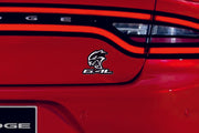 Jeep tailgate trunk rear emblem with Hellcat 6.4L logo Jeep emblems decoinfabric