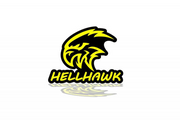 JEEP Radiator grille emblem with Hellhawk logo (type 3) Jeep emblems decoinfabric