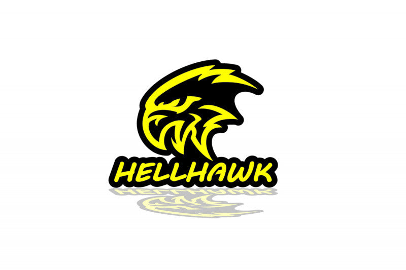 Jeep Emblem & Badges set with Hellhawk logo (Type 3)