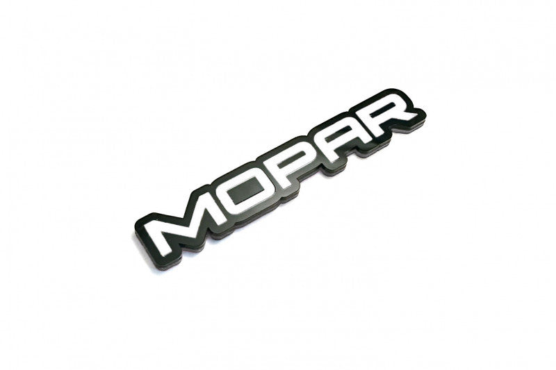 Jeep tailgate trunk rear emblem with Mopar logo