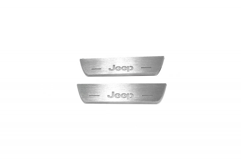 Jeep Cherokee KL LED Door Sills PRO With Logo Jeep - decoinfabric