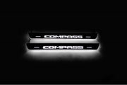 Jeep Compass II 2016+ LED Door Sill With Logo Compass Jeep Led Door Sills opdesign
