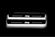 Jeep Grand Cherokee IV 2010-2021 Car Light Sill With Logo Jeep Jeep Led Door Sills opdesign