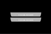 Jeep Grand Cherokee IV 2010-2021 LED Door Sills PRO With Logo TrailHawk Jeep Led Door Sills opdesign