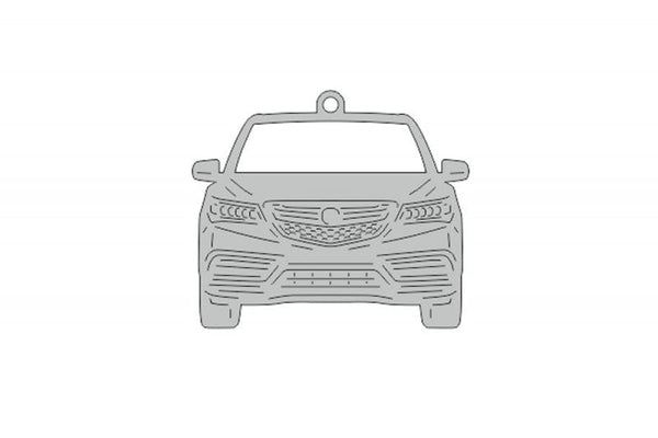 Car Keychain for Acura MDX III (type FRONT) - decoinfabric