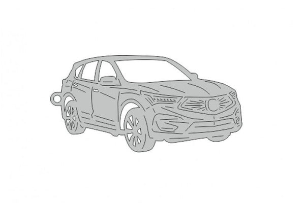 Car Keychain for Acura RDX III (type 3D) - decoinfabric