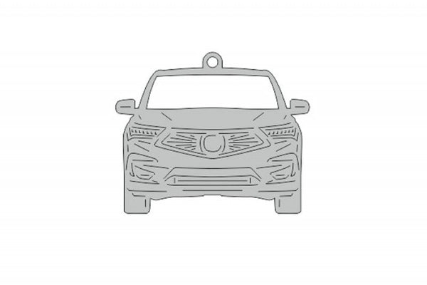 Car Keychain for Acura RDX III (type FRONT) - decoinfabric