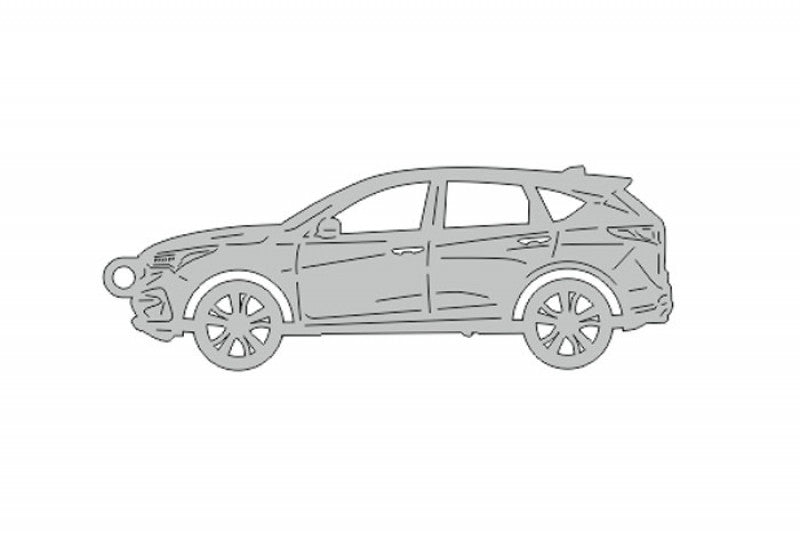 Car Keychain for Acura RDX III (type STEEL) Keychains opdesign