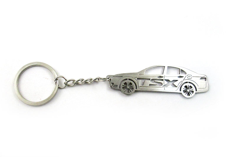 Car Keychain for Acura TSX II (type STEEL) - decoinfabric
