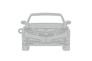 Car Keychain for Acura ZDX (type FRONT) Keychains opdesign