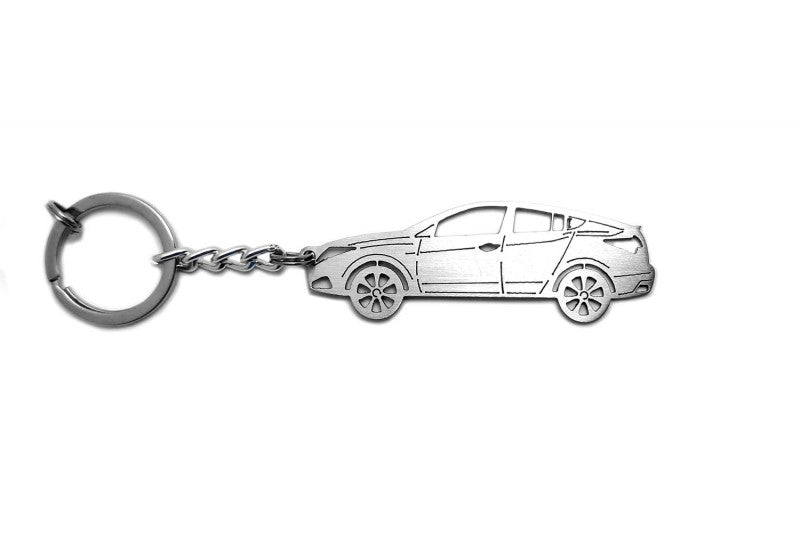 Car Keychain for Acura ZDX (type STEEL)