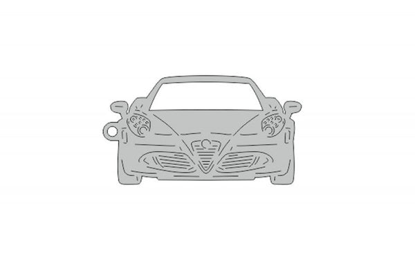 Car Keychain for Alfa Romeo 4C (type FRONT) - decoinfabric