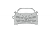 Car Keychain for Alfa Romeo Brera (type FRONT) Keychains opdesign