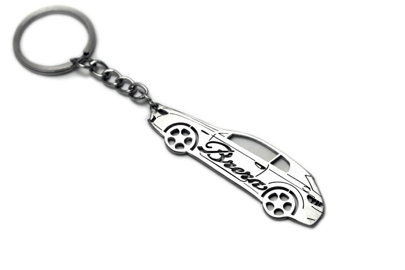 Car Keychain for Alfa Romeo Brera (type STEEL) Keychains opdesign