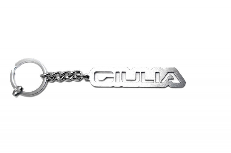 Car Keychain for Alfa Romeo Giulia (type LOGO) - decoinfabric
