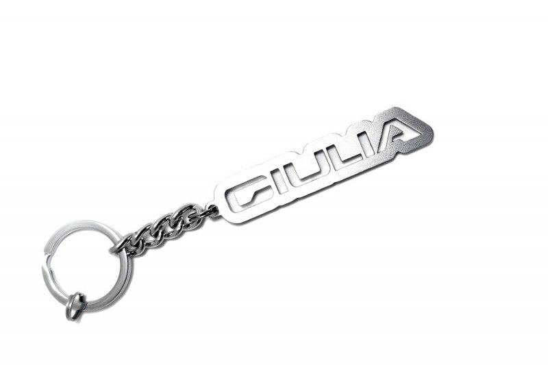 Car Keychain for Alfa Romeo Giulia (type LOGO) - decoinfabric