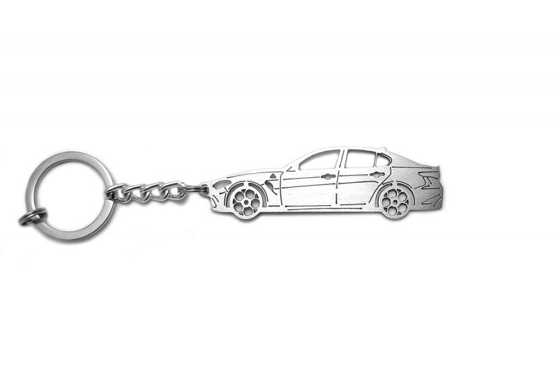 Car Keychain for Alfa Romeo Giulia (type STEEL) - decoinfabric