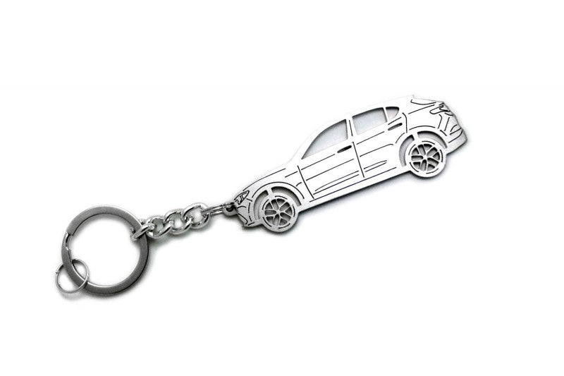 Car Keychain for Alfa Romeo Stelvio (type STEEL) - decoinfabric