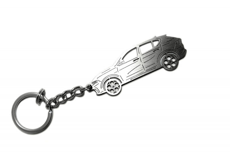 Car Keychain for Alfa Romeo Tonale (type STEEL) - decoinfabric