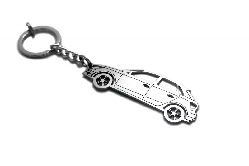 Car Keychain for Audi A1 I (type STEEL) - decoinfabric