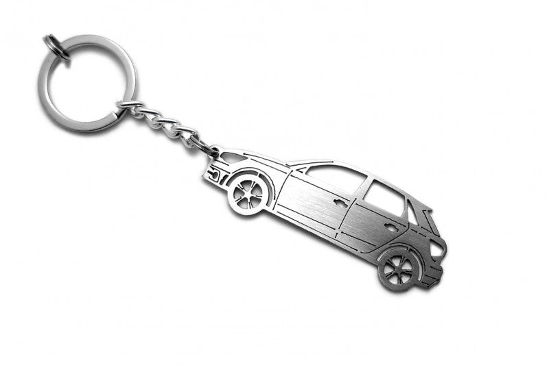 Car Keychain for Audi A1 I (type STEEL) - decoinfabric