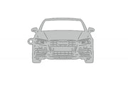 Car Keychain for Audi A3 8V (type FRONT) Keychains opdesign
