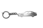 Car Keychain for Audi A4 B7 4D (type STEEL) Keychains opdesign