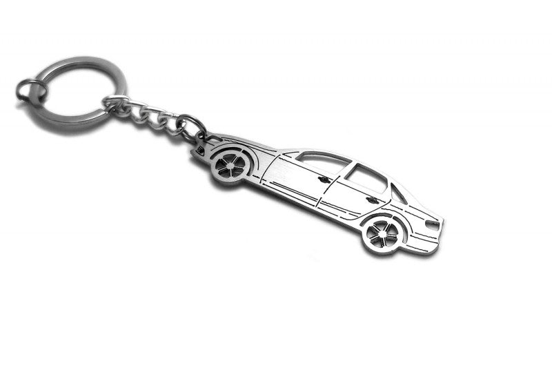 Car Keychain for Audi A4 B8 4D (type STEEL) - decoinfabric