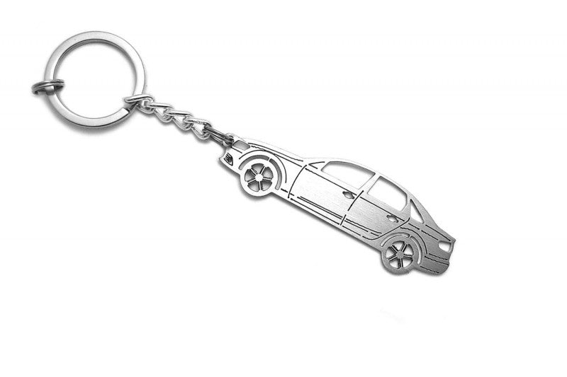 Car Keychain for Audi A4 B8 4D (type STEEL) - decoinfabric