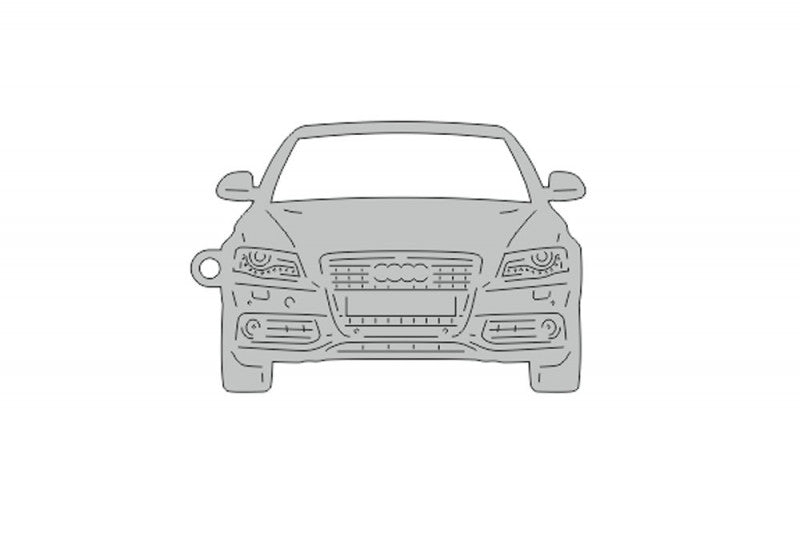 Car Keychain for Audi A4 B8 (type FRONT) Keychains opdesign