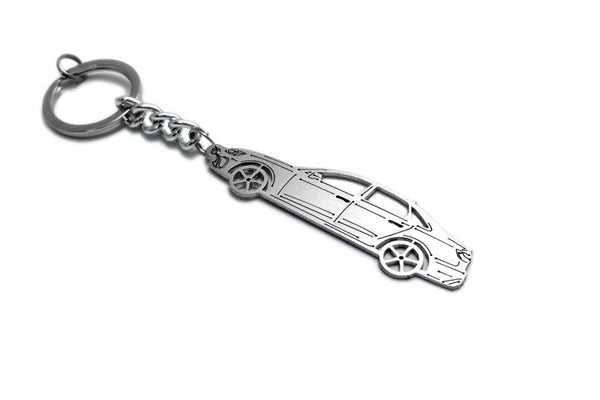 Car Keychain for Audi A4 B9 4D (type STEEL) - decoinfabric