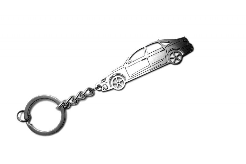 Car Keychain for Audi A4 B9 4D (type STEEL) Keychains opdesign