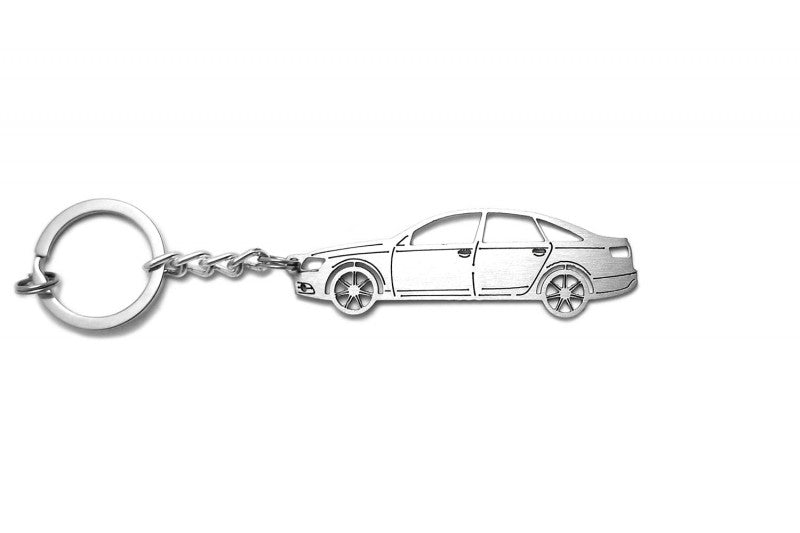 Car Keychain for Audi A6 C6 4D (type STEEL) Keychains opdesign