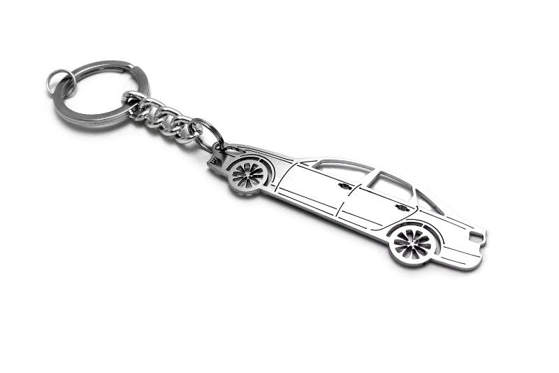 Car Keychain for Audi A6 C7 4D (type STEEL) Keychains opdesign