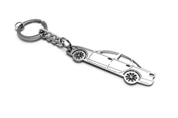 Car Keychain for Audi A6 C7 4D (type STEEL) - decoinfabric