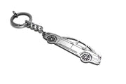 Car Keychain for Audi A6 C8 4D (type STEEL) Keychains opdesign