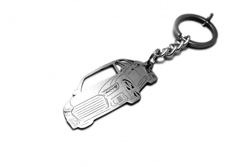 Car Keychain for Audi A6 C8 (type 3D) - decoinfabric