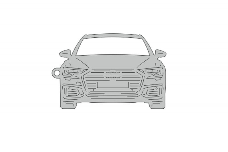 Car Keychain for Audi A6 C8 (type FRONT) Keychains opdesign