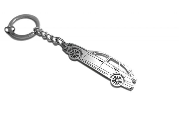 Car Keychain for Audi A6 C8 Universal (type STEEL) - decoinfabric