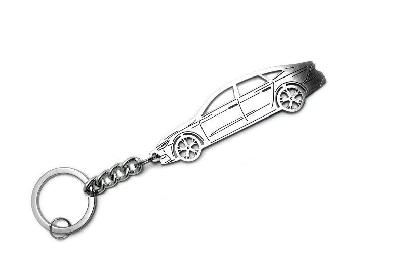 Car Keychain for Audi A7 II (type STEEL) - decoinfabric