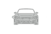 Car Keychain for Audi e-tron GT (type FRONT) Keychains opdesign