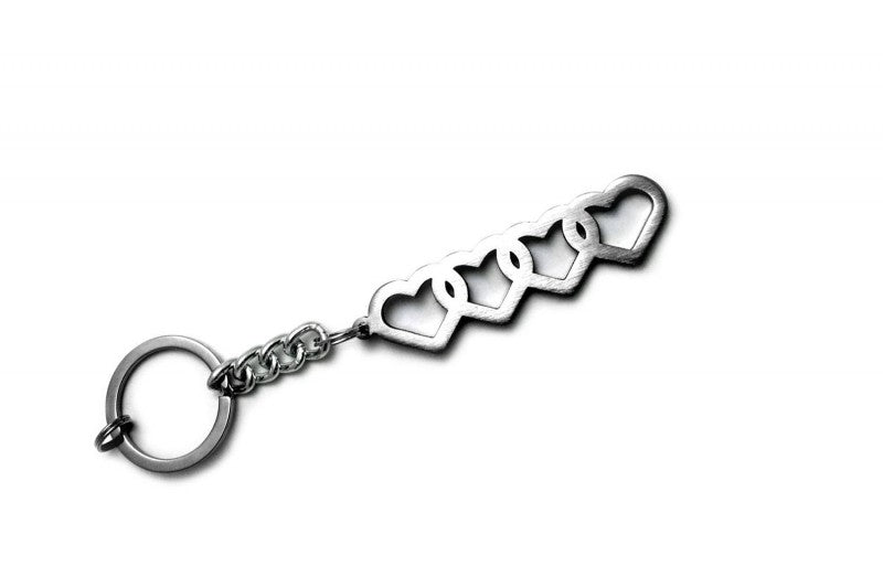Car Keychain for Audi Love (type STEEL) Keychains opdesign