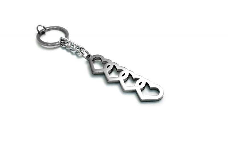 Car Keychain for Audi Love (type STEEL) Keychains opdesign