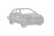 Car Keychain for Audi Q3 I (type 3D) Keychains opdesign