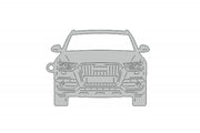 Car Keychain for Audi Q3 I (type FRONT) Keychains opdesign